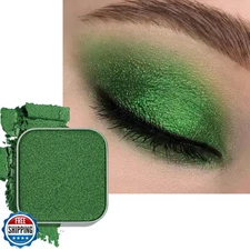 Magnetic Single-Color Metallic Flash Eyeshadow with Pan, Spring and Summer Gr
