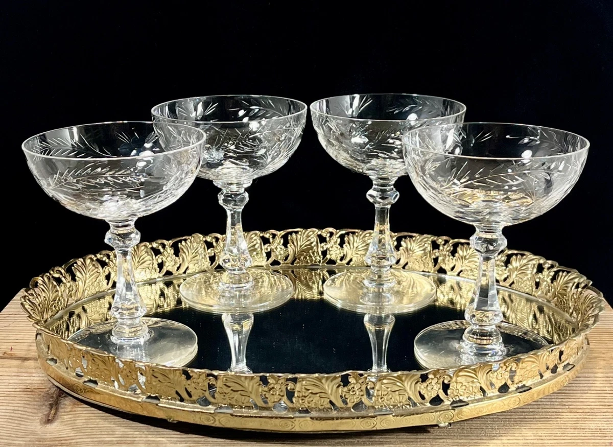 Vintage Martini Glasses In 40s, 50s, & 60s Glassware (Unknown