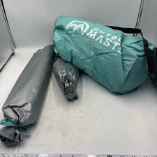 OUTDOOR MASTER Beach Tent 3-4 Person Turquoise Gray 803941-DF Portable