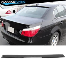For 04-10 BMW 5 Series E60 AC Style Rear Roof Window Spoiler Wing Matte Black