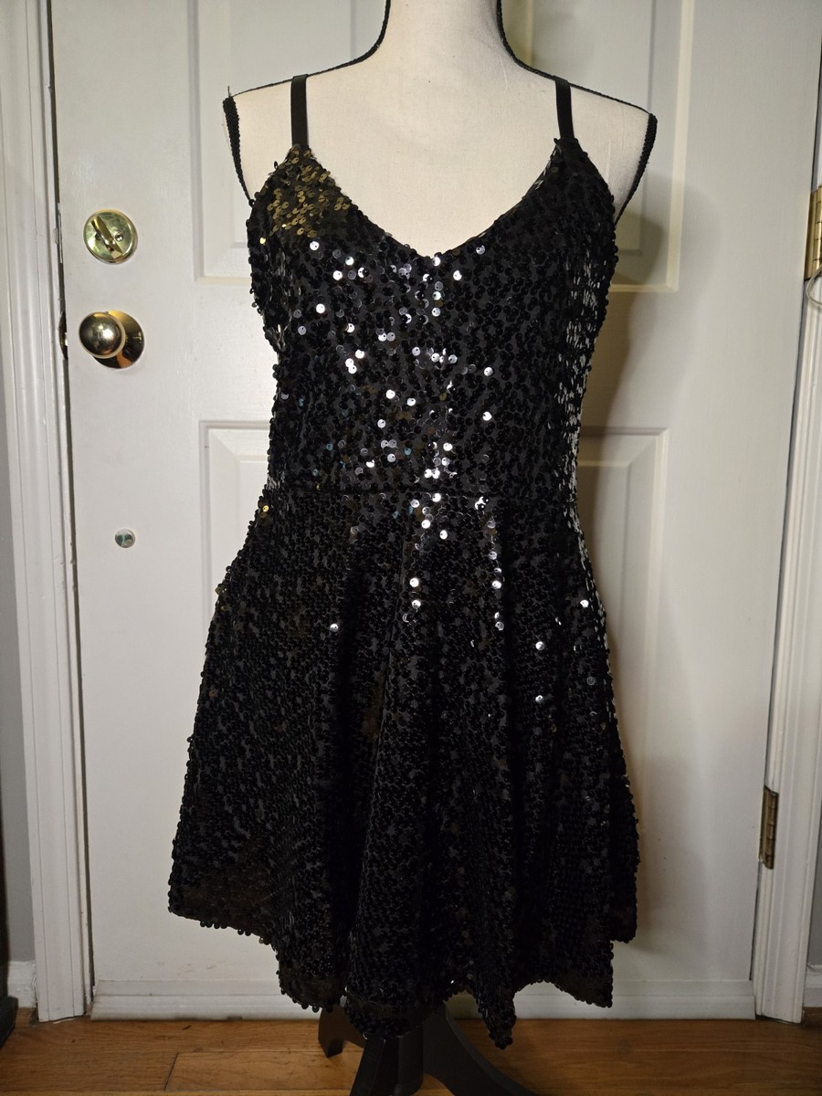 long sleeve beaded dress Xscape Plus Size V-Neck Gown - Black/Nude