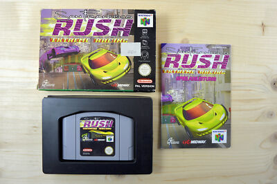 N64 - San Francisco - Rush: Extreme Racing - (OVP, mit Anleitung)