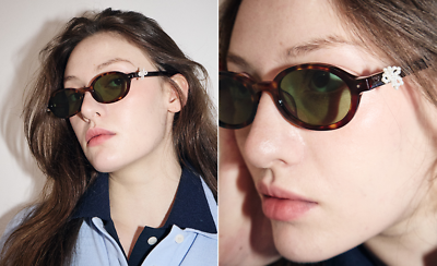 Mardi Mercredi ROUND SUNGLASSES M.O-001_DARK TORTOISE / +