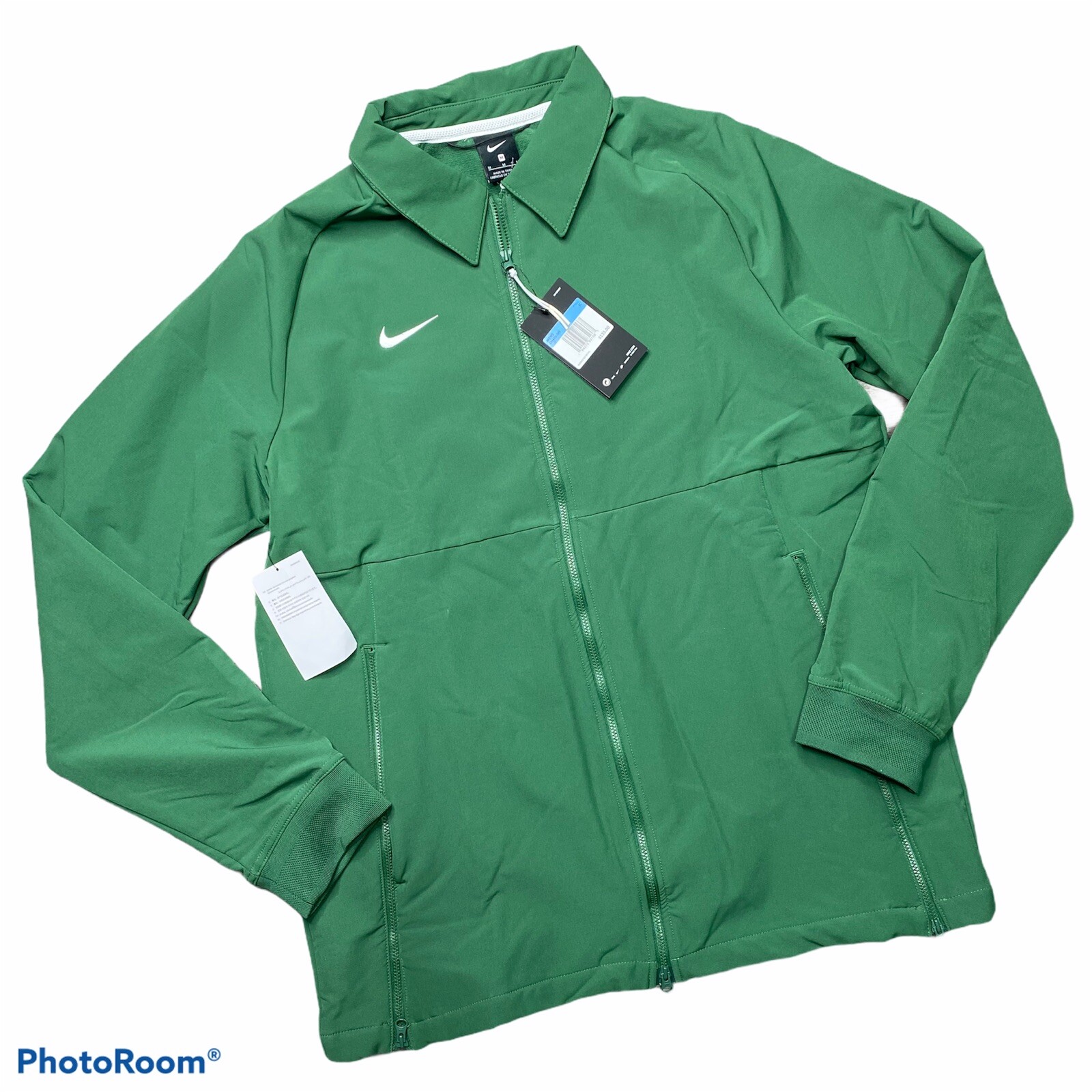 SACAI X NIKE Nike giacca termica full zip verde peso medio uomo taglia media CI4472 341 nuova con etichetta