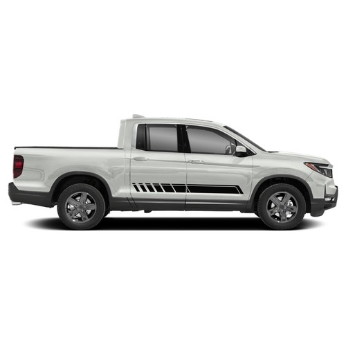 Lower door side stripes graphics stickers decal compatible with Honda Ridgeline - Picture 5 of 15