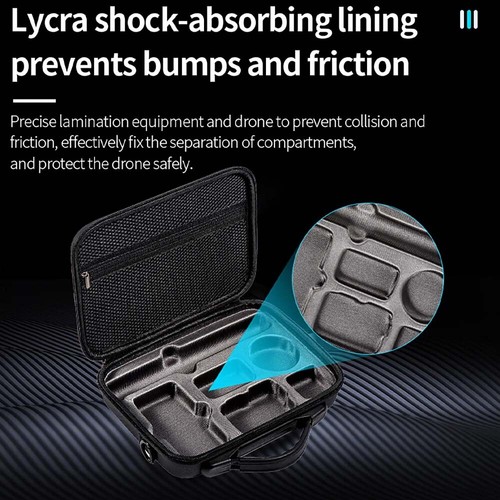Carrying Hard Case for DJI Osmo Action3/4 Bag Adventure Combo Storage Waterproof - Picture 9 of 9