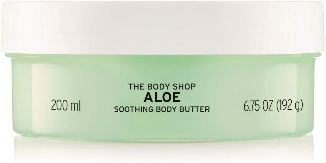 The Body Shop ALOE Soothing Body Butter 200ml Aloe Vera fragrance free  cream | eBay