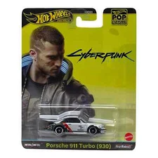 Hot Wheels Premium Pop Culture Cyberpunk Porsche 911 Turbo 930 HDX95 HXD63-956F