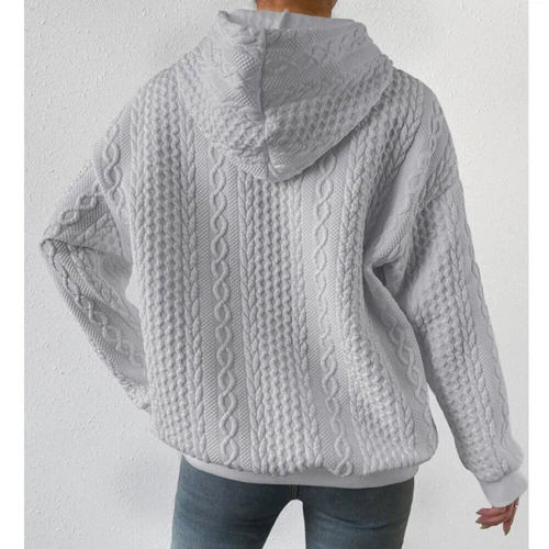 Damen Sportswear Oversized Pullover Hoodie Kapuzenpullover Hoody Sweatshirt DE** - Bild 4 von 22