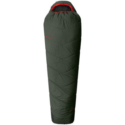 Alpinus PrimaLight 1000 (Right) Schlafsack Leicht Warm Weich Langlebig Grün