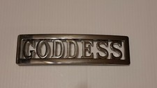 GODDESS Custom Personalized Name Belt Buckle -Put your name or word on Buckle