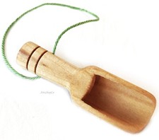 Mini Wooden Spoon, Mini Bamboo Spoon, Natural Small Spices and Bath Salt Spoon