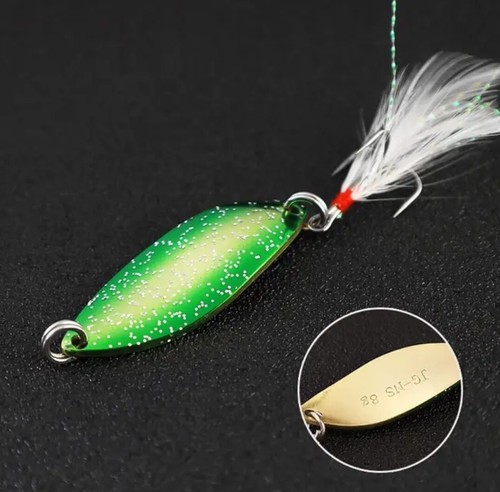SPOON TROUT AREA 8 GR, CUCCHIAINI ONDULANTI SPINNING TROTA OFFERTA - Foto 4 di 12
