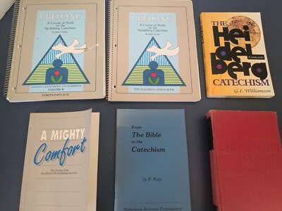 The Heidelberg Catechism Lot Of 6 Study Books - Thelemann - Williamson - Etc