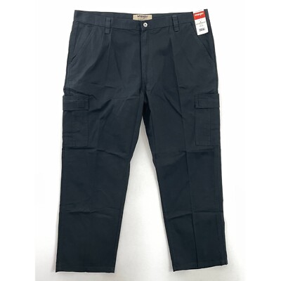 Wrangler Authentics Men's Comfort Flex Chino Pant, Gray