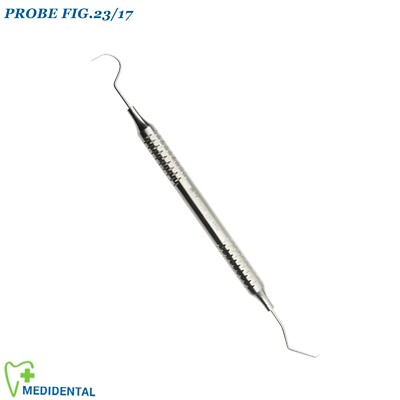 Dental Hygienist Explorer 23/17, doppelseitige endodontische Explorer Zahnarztsonde