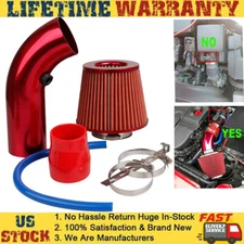 Cold Air Intake Filter Induction Pipe Power Flow Hose System Car Accessories Kit