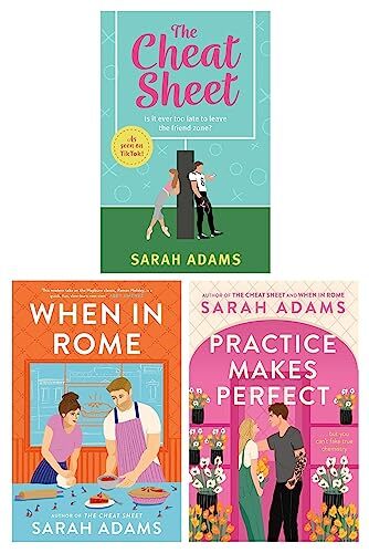 Sarah Adams Collection 3 Book Set (The Cheat Sheet, When in Rome, | Sarah Adams - Image 3