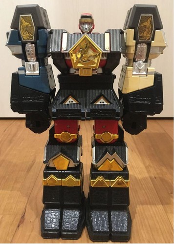 DX Chogokin Muteki Shogun Megazord Power Rangers Mighty Morphin Kakuranger Used - Picture 3 of 10