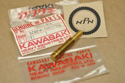 NOS OEM Kawasaki F5 Big Horn F8 Bison F81 M Throttle Stop Screw