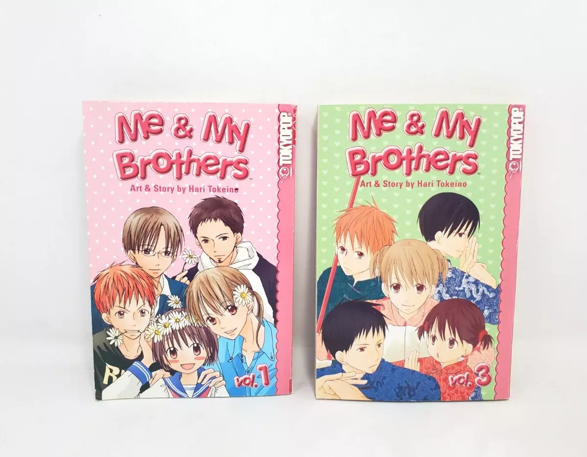 Me And My Brothers Manga Me And My Brothers Manga Volume 1 & 2 by Tokeino Hari Lot of 2 Tokyopop | eBay
