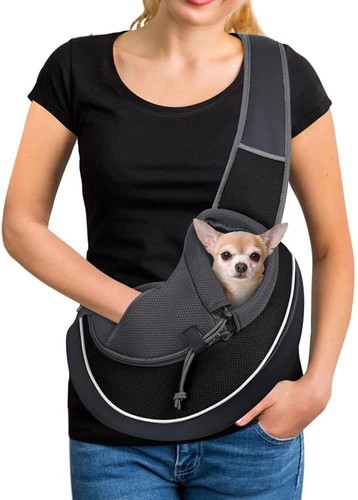 Carrying Pets Bag Women Outdoor Portable Crossbody Bag For Dogs Cats Pet Product - Picture 5 of 10