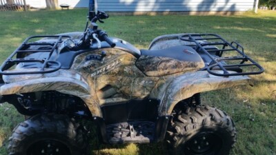 Yamaha grizzly 500 550 camo seat cover with LOGO  FITS ALL 500 MODELS