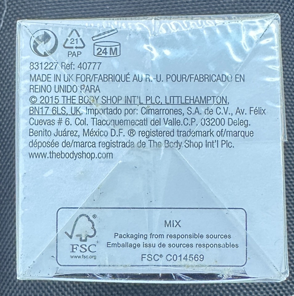 The Body Shop WHITE MUSK PERFUME OIL 20 mL New In SEALED BOX eBay