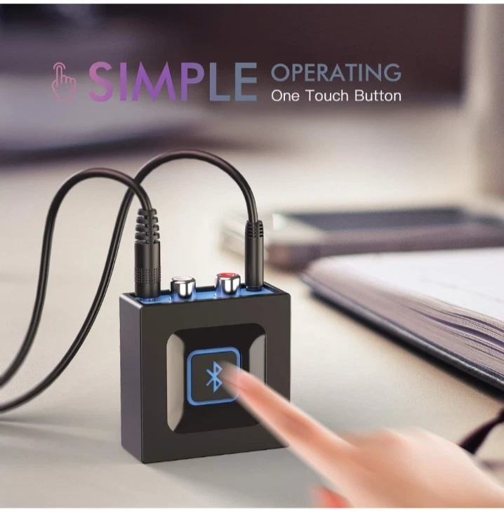 esinkin Wireless Audio Receiver for Music Streaming Sound System Works New - Image 2 of 4