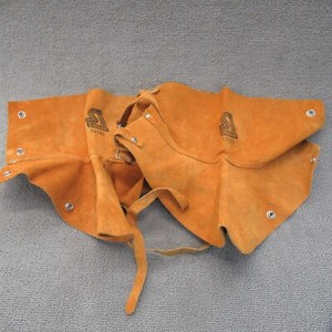 Steiner Shoe Spats Lot Of 2 Premium Split 12185 Cowhide Snap 5" x 7" *