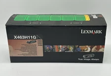 Lexmark X463H11G High Yield Black Toner Cartridge