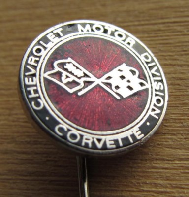 Chevrolet Nadel:   kein Pin / Pins: Corvette  - emailliert