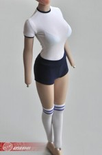 1/6 Female Student Sportswear Slim Clothes Fit 12"Phicen TBLeague Figure Body