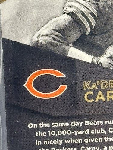 2014 NFL Panini Black Gold RPA Ka'Deem Carey #166/199 - Picture 14 of 15