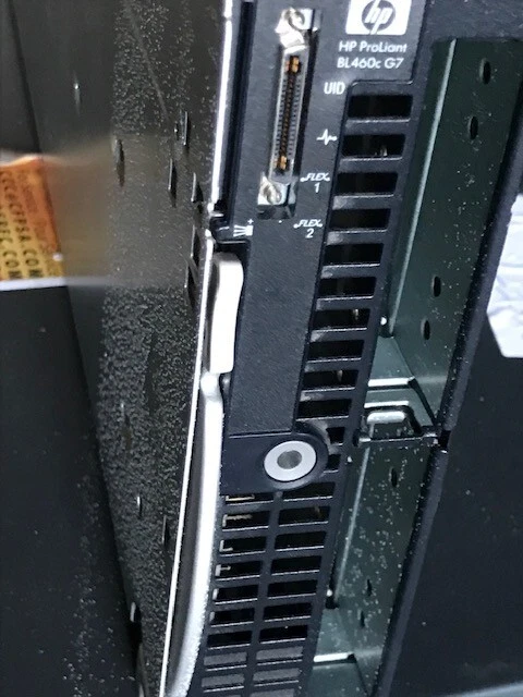 HP blade BL460C G7 630442-S01 WITH 192GB HP MEMORY 2 X 146GB SAS DRIVE, X5650 X2 - Image 3 of 4