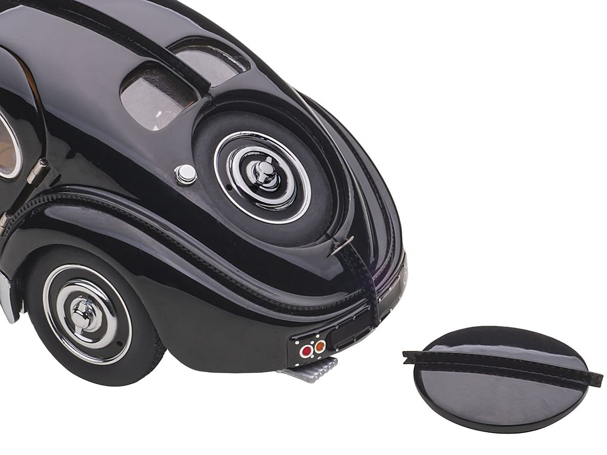 1938 Bugatti Type 57SC Atlantic with Disc Wheels Black 1/43