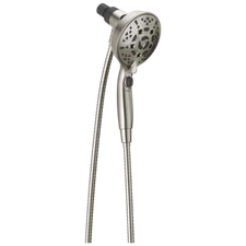 Delta Suredock 7-Setting Hand Shower Satin Nickel-Certified Refurbished