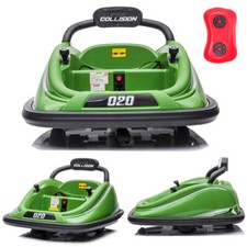 12V Kids Ride On Car Bumper Electric 360  Spin Vehicle Toy Parent Remote Control