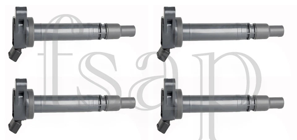 Juego de 4 bobinas de encendido + 4 bujías Denso originales 2013-2018 Lexus ES300h 2,5 L Foto 2 de 4