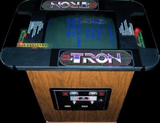 Cocktail Tron Arcade Game Midway Bally