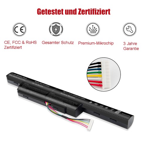 AS16B5J AS16B8J Laptop Akku Ersatz für Acer Aspire E15 E5-575G F5-573G E5-575G - Imagen 2 de 6