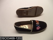 Size 5M Women's Circus Black Beach Babe Word Flat Slip On F8103M1002 Leni-35