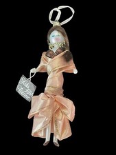 Saks Fifth Avenue Soffieria De Carlini, Lady in Dress Suit Ornament Vintage