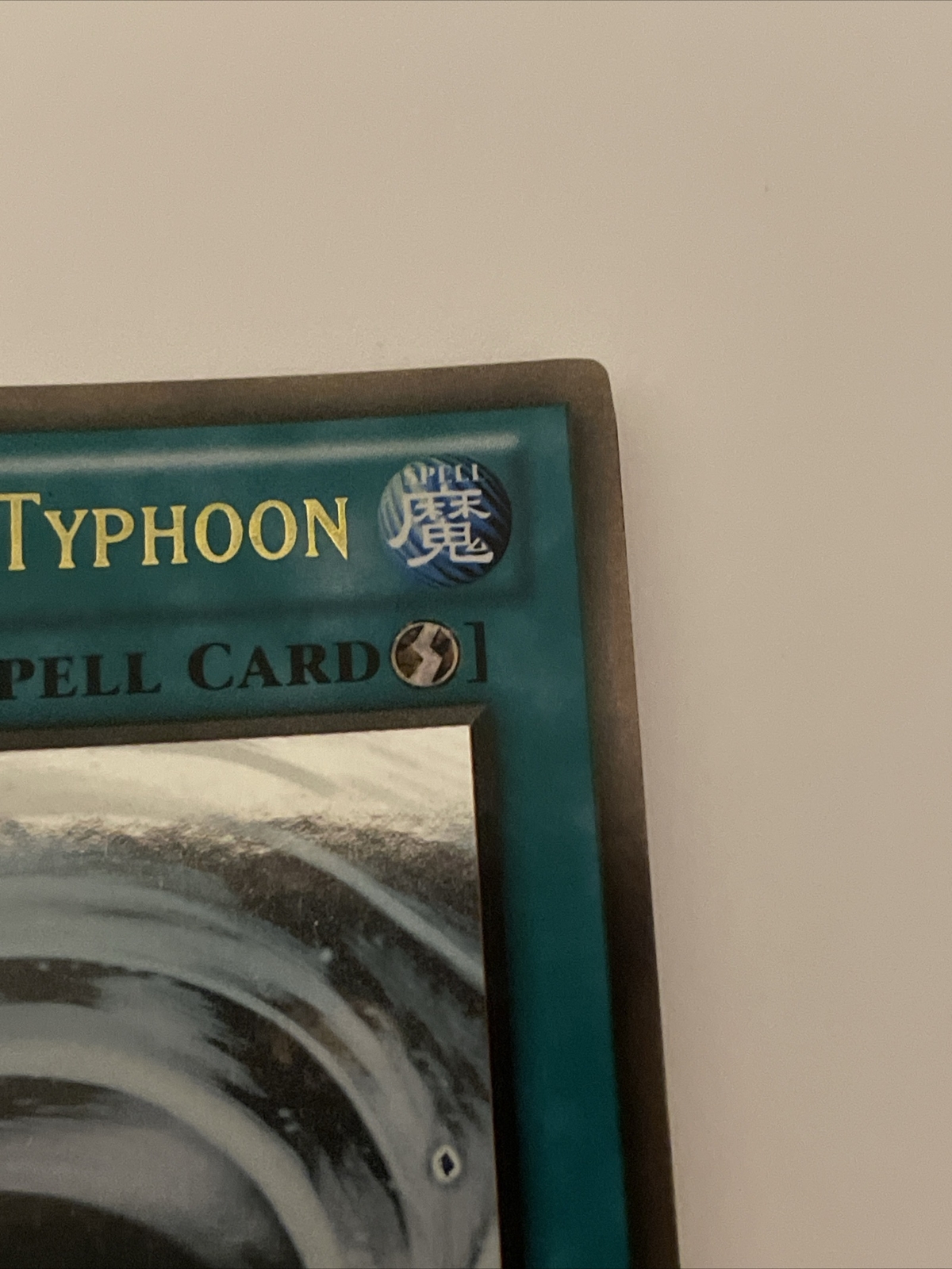 YuGiOh! Mystical Space Typhoon GLD5EN038 Gold Ghost Rare *Foil