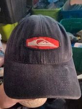 Vintage Hat Cap Hook And Loop Quicksilver Essentials