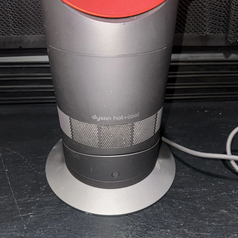 Dyson AM04 Hot + Cool Tower Table Fan w/ OEM Remote Tested Working - Image 3 of 4
