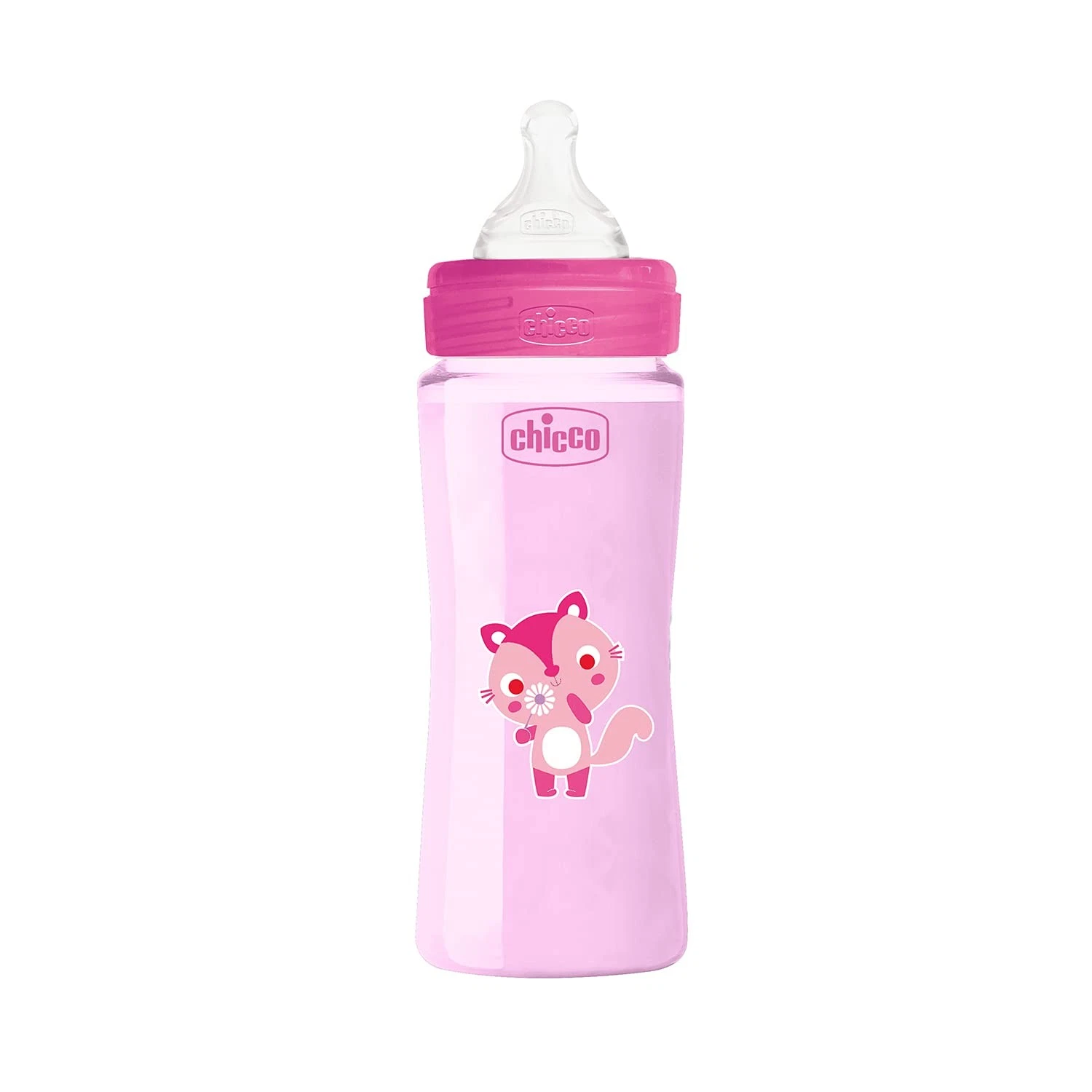 Chicco Wellbeing Feeding Bottle For Baby Girls Pink Color 330ml Capicity
Opens in a new window or ta