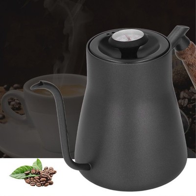 850ml Pour Over Coffee Kettle With Thermometer Stainless Steel Gooseneck Coffee