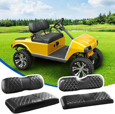 Golf Cart Seat Covers 4 Piece Fits Club Car DS 2000.5-Up Front and Rear Seat V