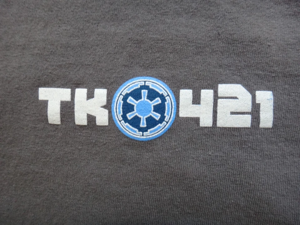 Star Wars TK-421 Industrial Light & Magic VFX 2005 SIG05 Gray T-Shirt - Size XL - Image 2 of 4